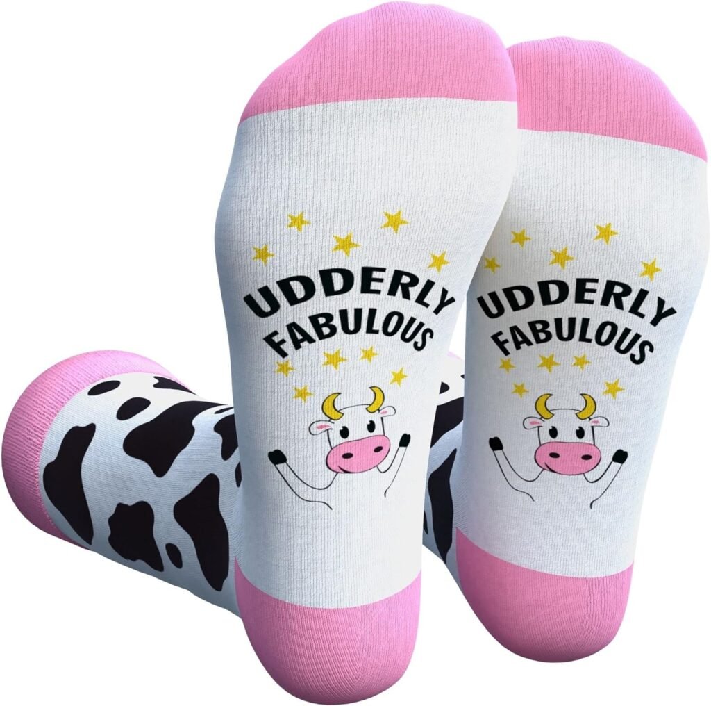 Cavertin Womens Socks Pug, Dachshund, Horse, Flamingo, French Bulldog, Golden Retriever, Bee, Elephant, Cow, Chicken, Fox