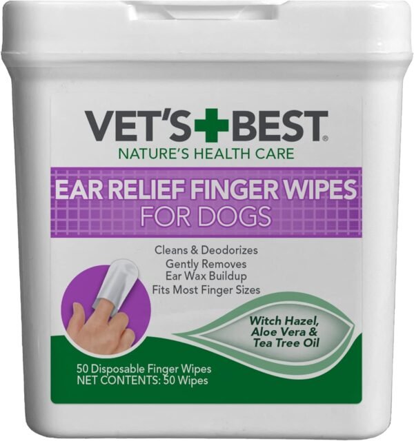 Vet’s Best Ear Relief Finger Wipes Review